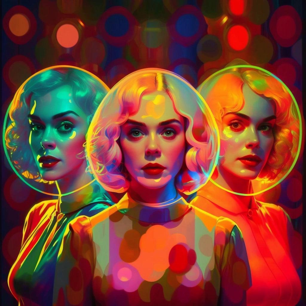 gem in space - framed poster