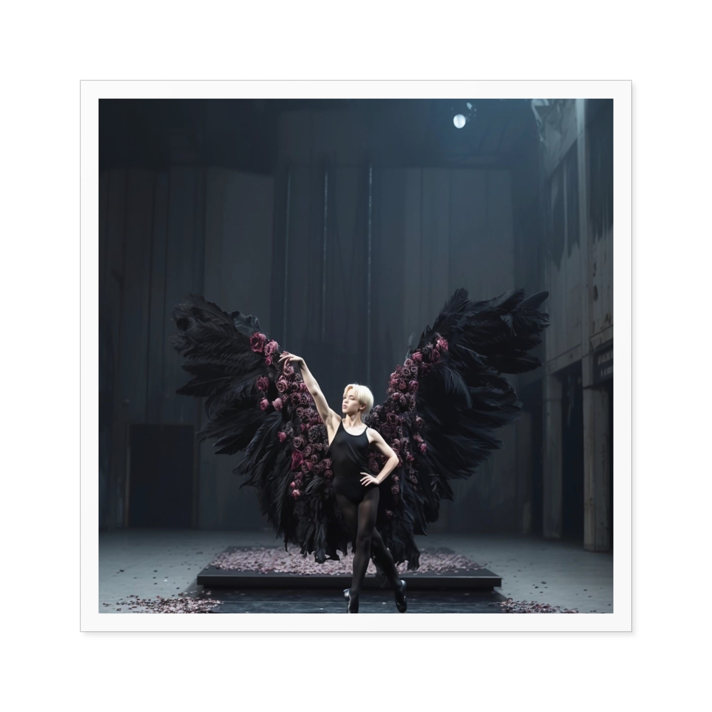 Jimin Black Swan Sticker Pack
