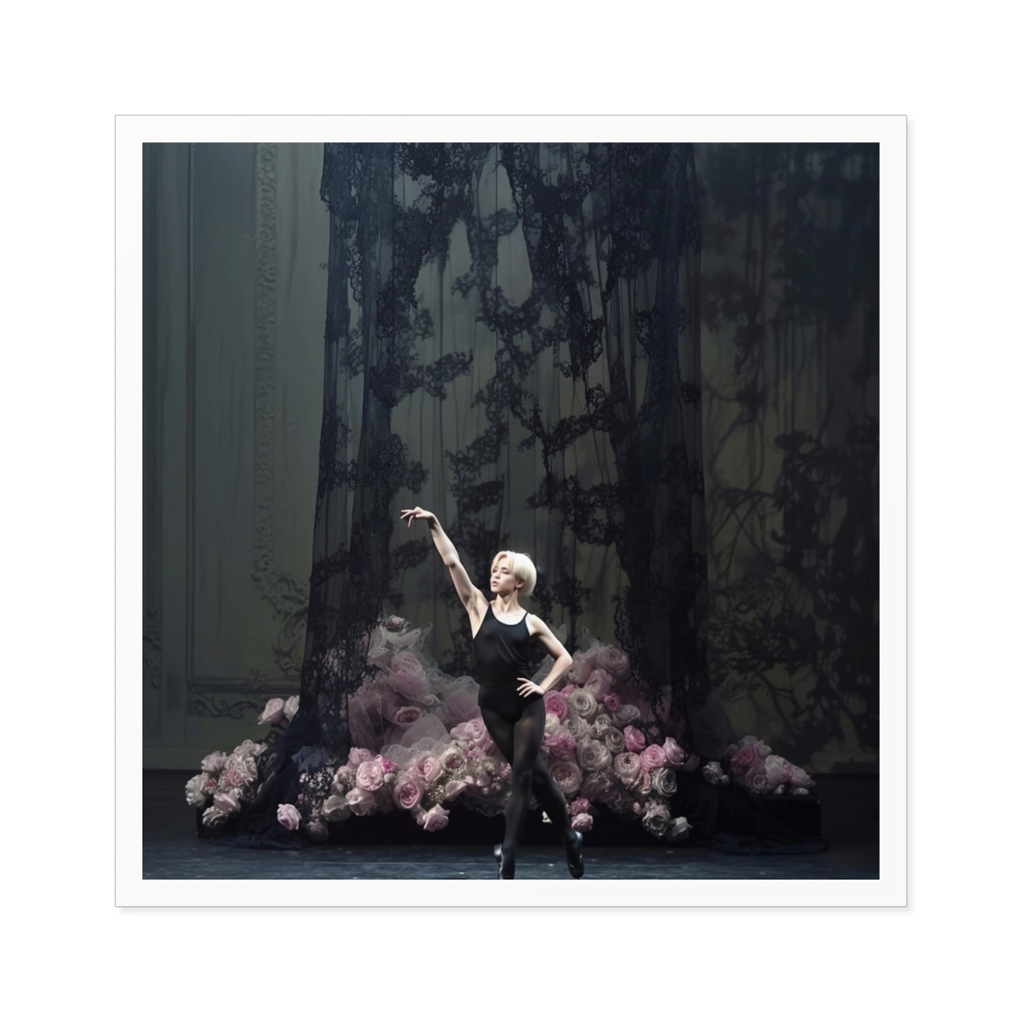 Jimin Black Swan Sticker Pack