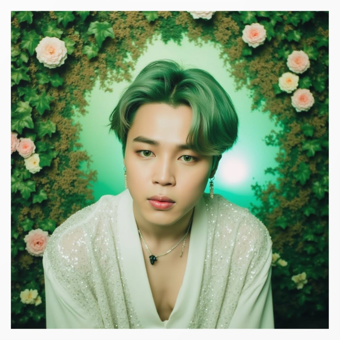Jimin: Green Fairy Sticker Pack