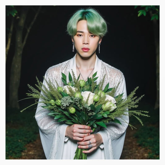 Jimin:  Green Fairy Sticker Pack