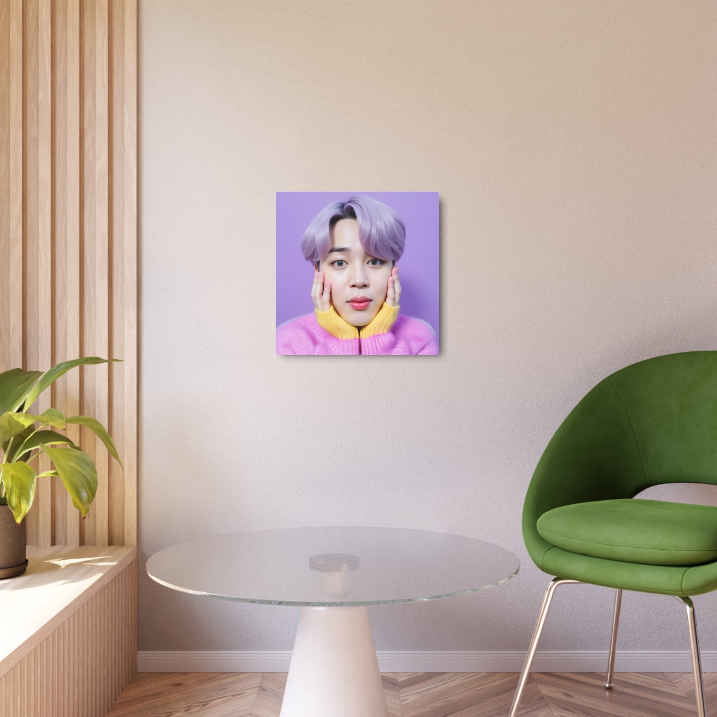Jimin: Never Let You Go [Metal Poster]