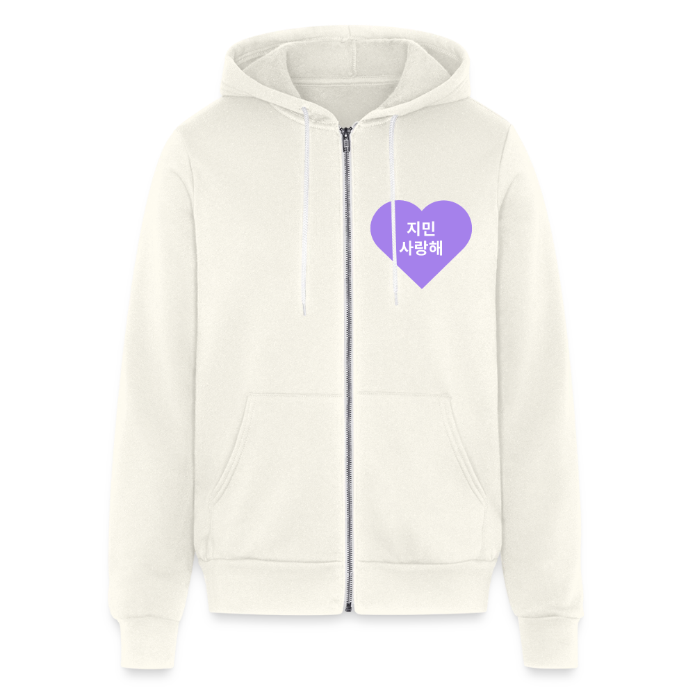 지민Hoodie - vintage white