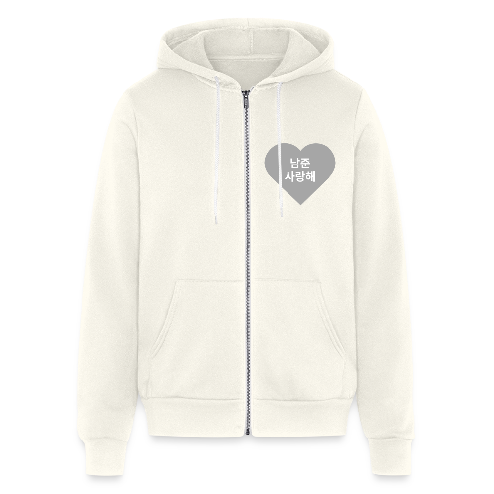 남준 Hoodie - vintage white