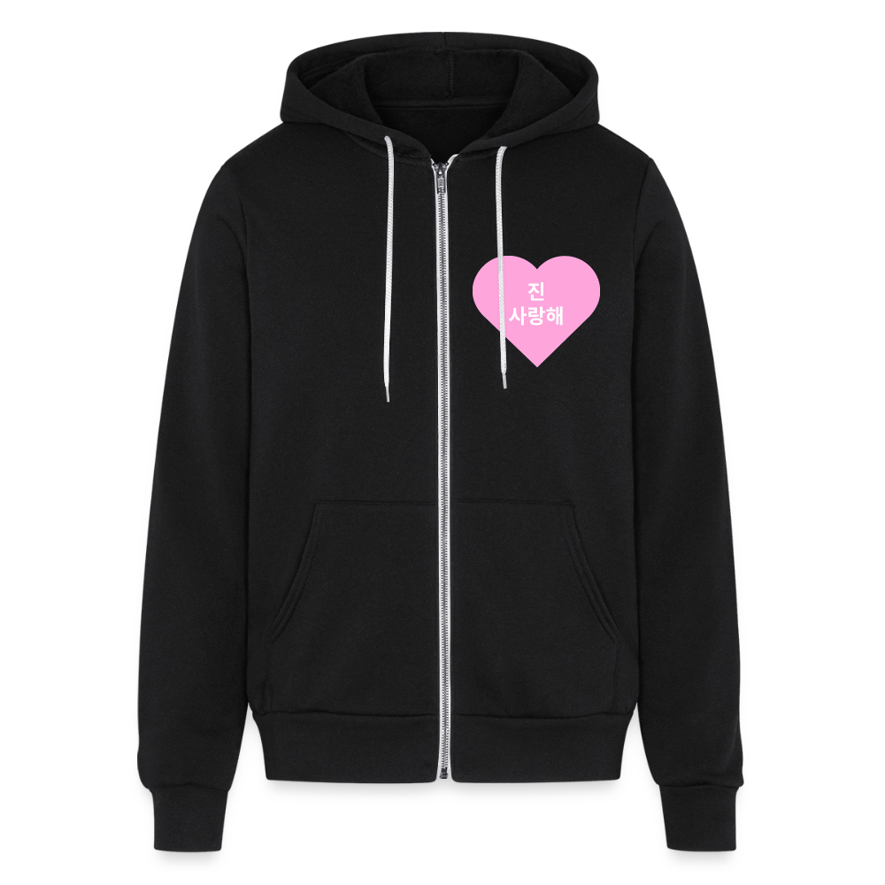 진 Hoodie - black