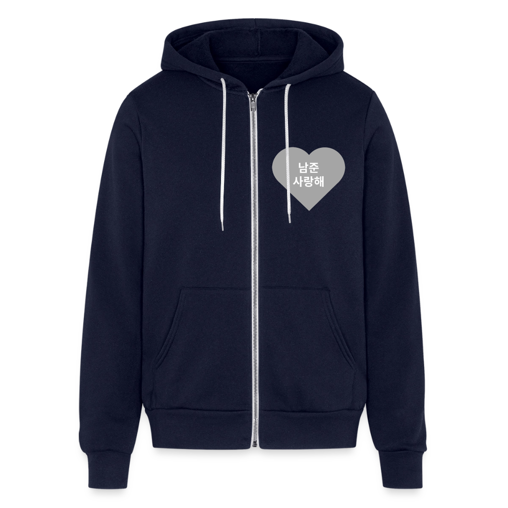남준 Hoodie - navy