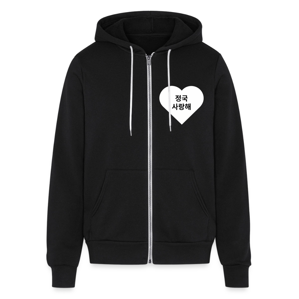 정국 Hoodie - black