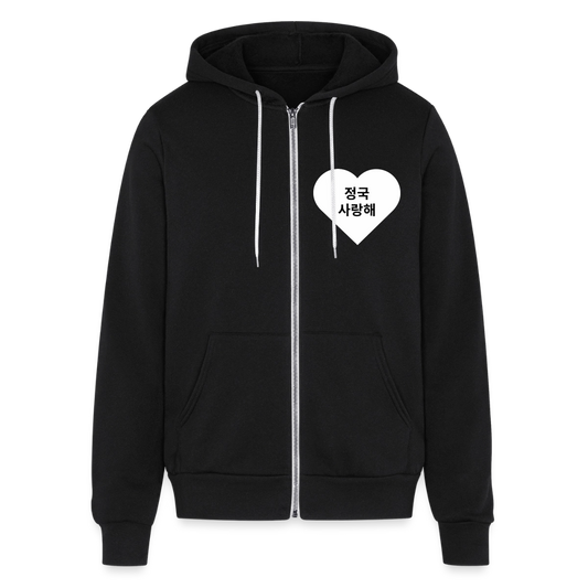 정국 Hoodie - black