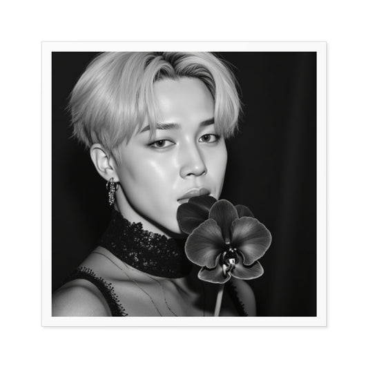Jimin:  Black Orchid Sticker Pack