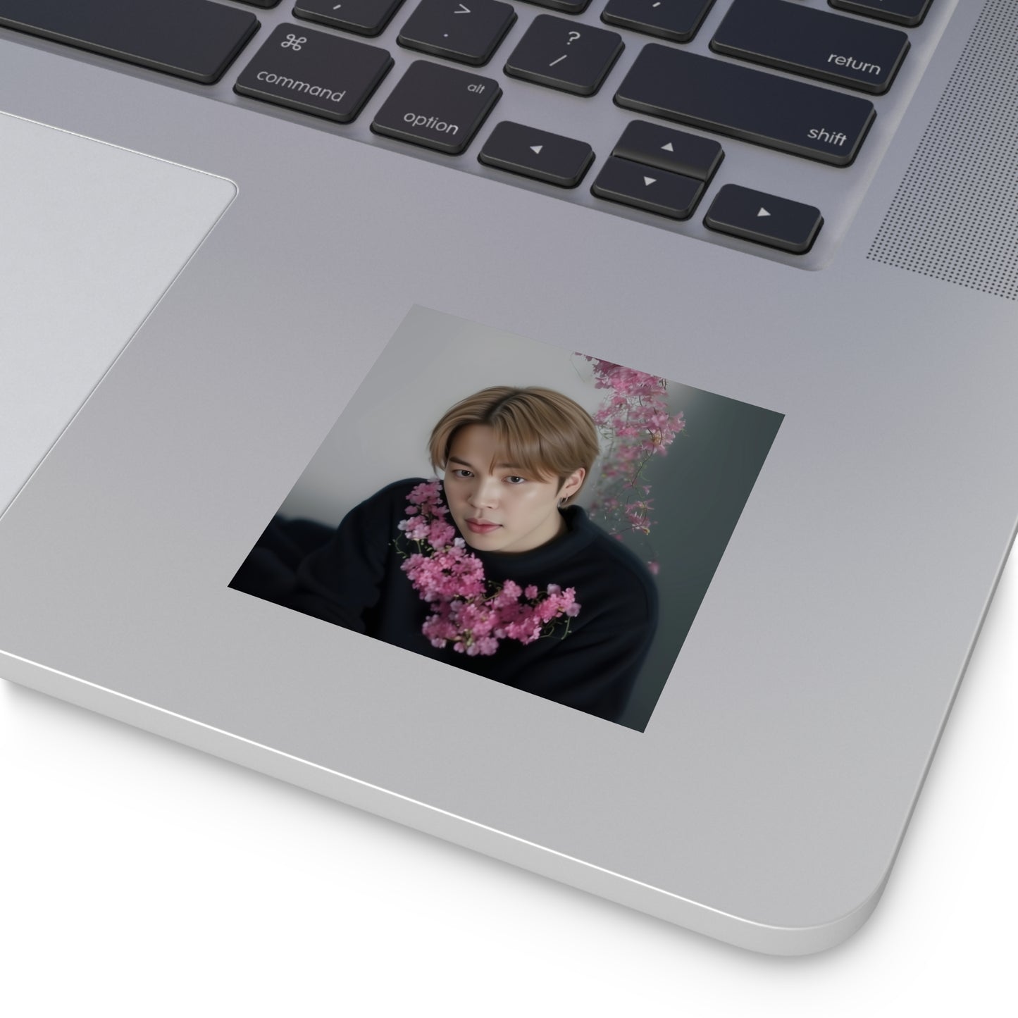 Pink Flower Jimin [Sticker]