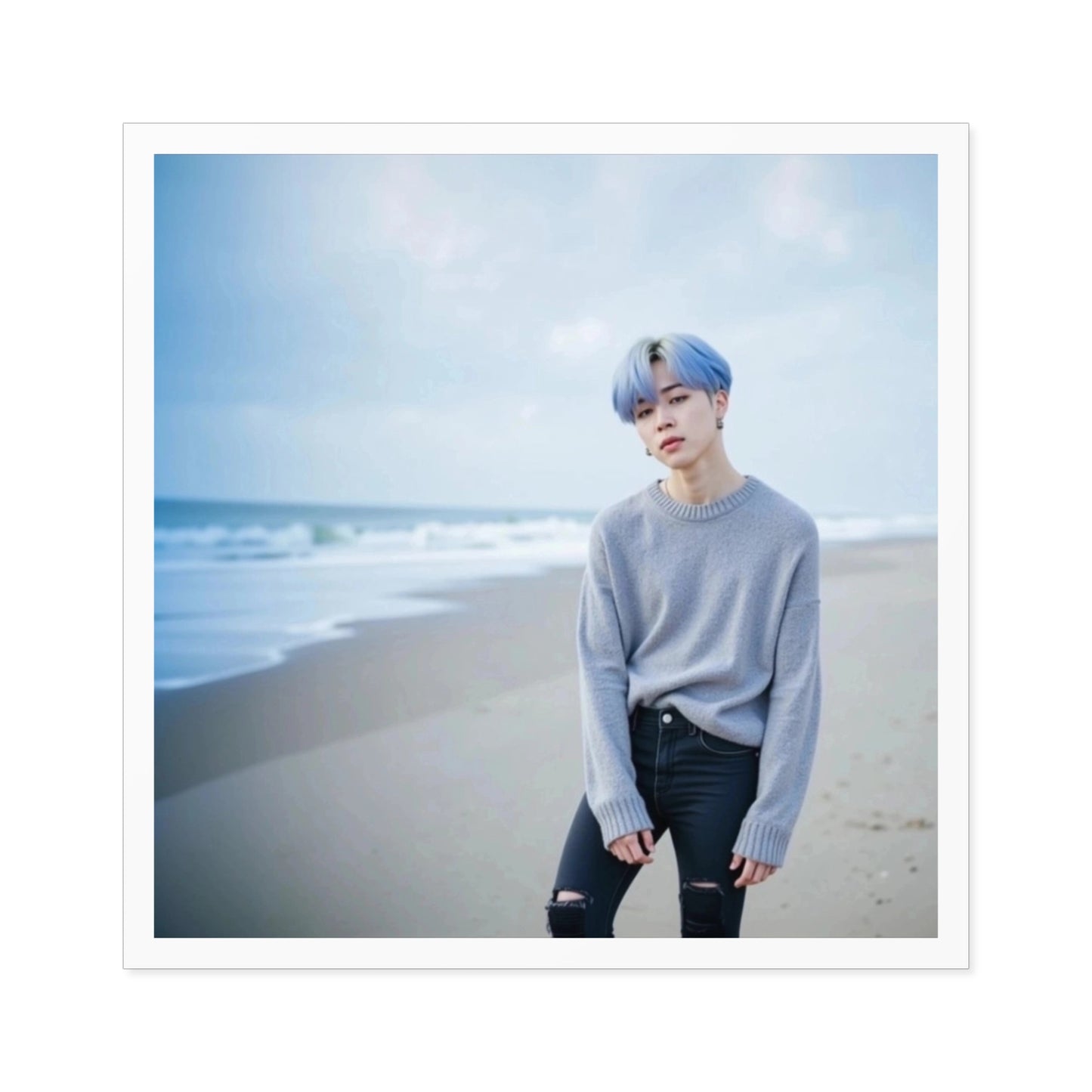 Jimin Blue Side Sticker Pack
