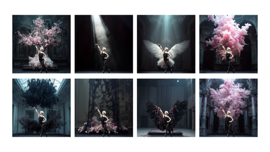 Jimin Black Swan Sticker Pack