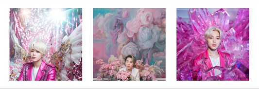 Jimin:  Pink Dream Sticker Pack